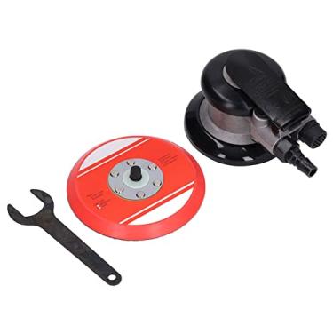 Imagem de Lixa de Ar de Liga de Alumínio Genérica Furo de Exaustão do Silenciador da Máquina, Lixadeira de Ar de Dissipação de Calor Rápida, Fácil de Substituir Com Base de Fixador de