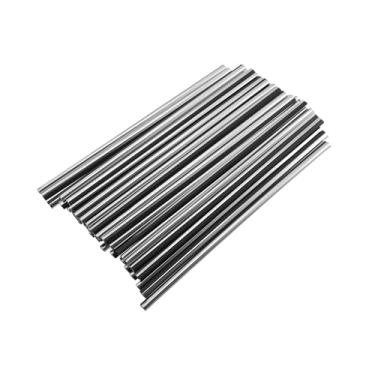 Imagem de A ABSOPRO Acabamentos universais de saída de ventilação de carro, acessórios interiores de carro, tira de decoração de saída de ventilação de ar condicionado, PVC, tom prateado, substituição de item