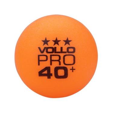 Imagem de Kit com 6 Bolas Tênis de Mesa Ping Pong 3 Estrelas Profissional Amador