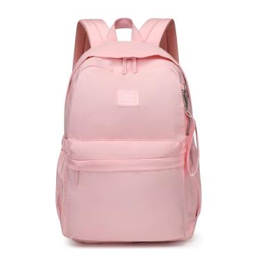 Imagem de Mochila Reqinqin para meninas rosa impermeável por mais de 6 anos