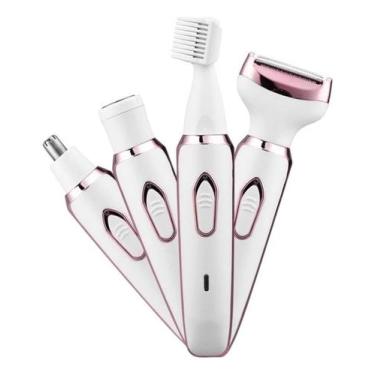 Imagem de Depilador Elétrico 4 Em 1 Aparador Pelos Sobrancelha Axila - Alwy