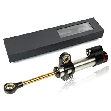 Imagem de HEPUP Controle de segurança do amortecedor de direção CNC para motocicleta CBR650F CBR 650F CBR650 F CB650F CBR650F (fibra de carbono B-250mm)