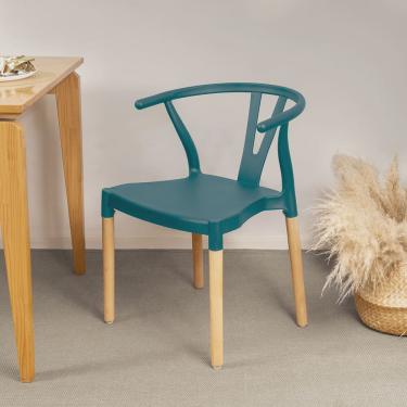 Imagem de Cadeira de Jantar Wishbone CabeCasa