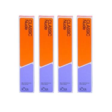 Imagem de Gel Classic Nude Volia 14g - kit 4 unidades - Vòlia Cosméticos
