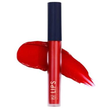 Imagem de Batom Líquido Matte Vermelho Bruna Bt Lips Bruna Tavares 4G - Linha Br