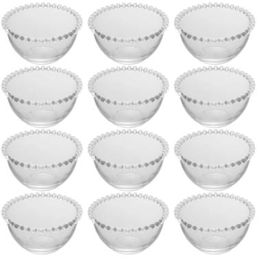 Imagem de Conjunto 12 Bowls de Cristal Tigelas 400ml Doces Sobremesas Aperitivos Pearl Wolff