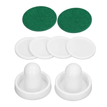 Imagem de Air Hockeys Pusher High Impact Impact -Livrado Acessórios para Push para Jogos de Mesa Ausência Verde de 8pcs 60mm Kit (Tipo A.)