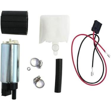 Imagem de Bomba de combustível elétrica no tanque 255LPH ATP-342 com kit de instalação | Serve para 90-93 Acura Integra, 91-05 Acura NSX, 88-91 Honda Civic/CRX e mais | Alta taxa de fluxo 140-160 LPH