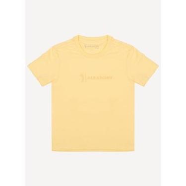 Imagem de Camiseta Aleatory Infantil Logo Bordado Amarelo-Masculino