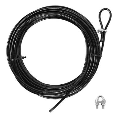 Imagem de Aoneky Rede De Vôlei Profissional Aço Inoxidável 41 Pés E 1/4 Pol., Cabo Substituição