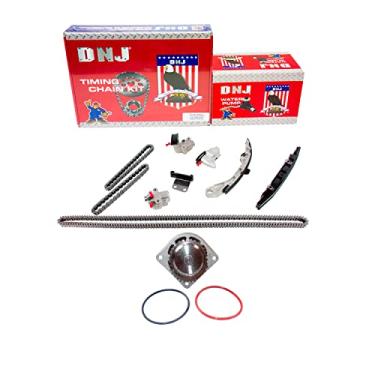 Imagem de DNJ Kit De Corrente Distribuição Tk656Nwp Com Bomba D'Água Para Infiniti, Nissan Altima, G25, Jx35 2.5L-3.5L V6 24V Dohc 2496 Cc 2007-2022