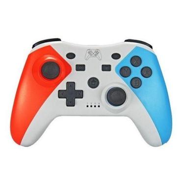 Imagem de Controle Bluetooth Wireless Vibração Dupla - Genérica, Branco