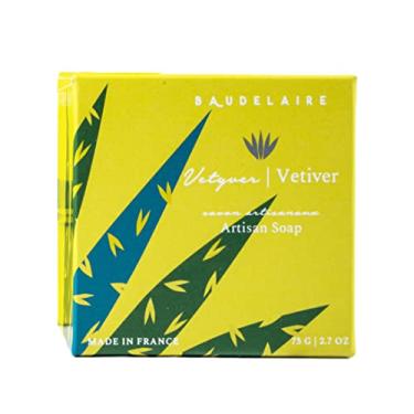 Imagem de Provence Sante Sabonete De Limpeza Francês Luxo - Fragrância Hidratante Manteiga Karité E Vetiver Triturada (Conjunto Com 2), Caixa Presente 2,7 Oz