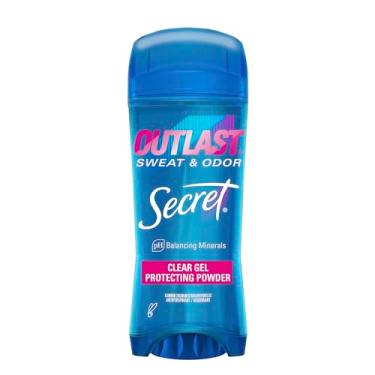 Imagem de Secret Desodorante antitranspirante Outlast Clear Gel para mulheres, pó protetor, 100 ml