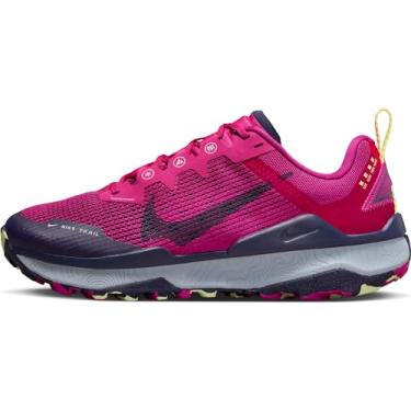 Imagem de Nike WMNS React Wildhorse feminino 8 Low, Tinta roxa Fireberry Rosa feroz, 34