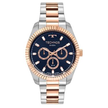 Imagem de Relógio Technos Masculino Riviera Bicolor - 6p79cb/1a 6p79cb/1a