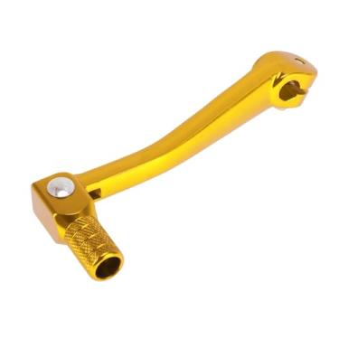 Imagem de Motoforti Alavanca de câmbio dobrável de motocicleta para Honda XR50 Alavanca de mudança de pedal de liga de alumínio Braço dourado