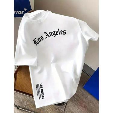 Imagem de Camiseta Los Angeles Streetwear Algodão Lançamento - DM Clothing Brasi