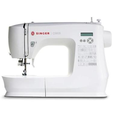 Imagem de Máquina de Costura Eletrônica 80 Pontos Singer C5605, 110V