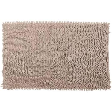 Imagem de Tapete Popcorn Antiderrapante 50x70cm Marrom