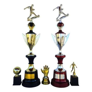 Imagem de Trofeu Grande Melhores Da Apresentação Dourados Detalhados - Brasil Go