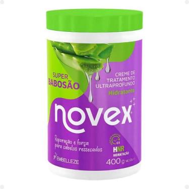 Imagem de Creme de Tratamento Novex Super Babosão Hidratante 400g - EMBELLEZE