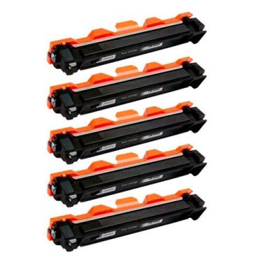 Imagem de Kit 5 Toners Compatíveis com Brother TN1060 DCP1602 DCP1512 DCP1617NW 