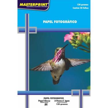 Imagem de Papel Fotografico Inkjet A4 Glossy 120G - Planeta Brinquedos