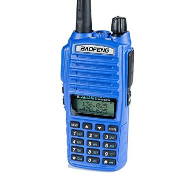 Imagem de BaoFeng Rádio de banda dupla de alta potência UV-82HP (azul): 136-174 MHz (VHF) 400-520 MHz (UHF) Amador (Ham) portátil bidirecional