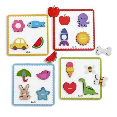 Imagem de Brinquedo Educativo Sensorial Tato Toque E Encontre Tatil - Babebi