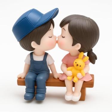 Imagem de Miniatura Casal Mini Jardim E Terrários Maquete Decoração