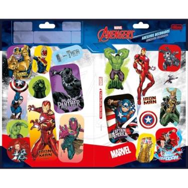 Imagem de Tilibra - Adesivo Decorado Duplo G Avengers