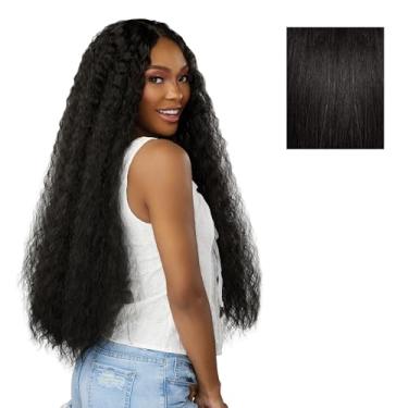 Imagem de Sensationnel Dashly Lace Front Wig - Unit 52 Hand Tied Laceparting Ear to Ear Synthetic (1B OFFBLACK)