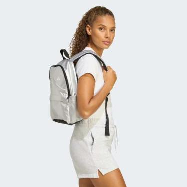 Imagem de Mochila Adidas Essentials Glow Prata, Único