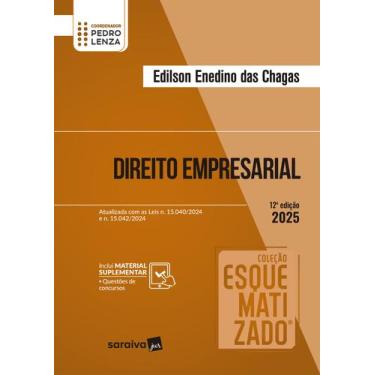 Imagem de Livro - Coleção Esquematizado - Direito Empresarial - 12ª Edição 2025
