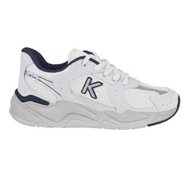 Imagem de Tênis Infantil Menino Kidy K360 Retro Branco 32