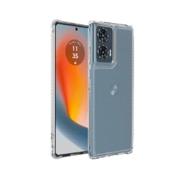 Imagem de Capa Anti Shock Transparente para Motorola Moto G35 – Bordas Reforçadas, Anti Impacto, Anti-Amarelamento