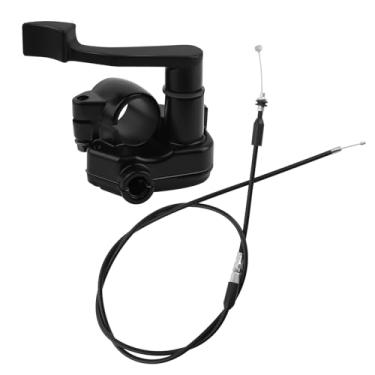 Imagem de CXCCOI Mini acelerador de bicicleta de 22 mm de 7/8 polegadas, acelerador de polegar de alumínio compatível com ATV de 50 a 250 CC, aceleradores de polegar universais para mini bicicleta, quadriciclos