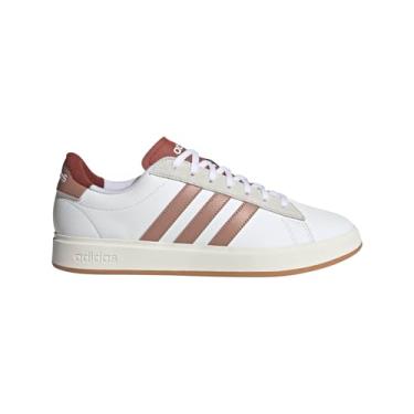 Imagem de Tênis Adidas Grand Court 2.0 Branco e Marrom