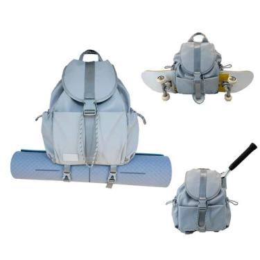 Imagem de Mochila EKE Gym, laptop, ioga, tênis, impermeável, 22L, unissex