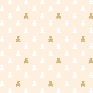 Imagem de Papel de Parede Adesivo Infantil Ursinhos - 099 - Multimpressão