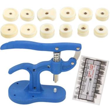 Imagem de Ferramentas manutenção relógios prensa + caixa 144 pinos - SWG