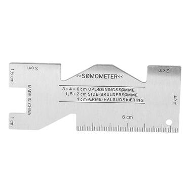 Imagem de Régua De Costura De Metal Liga De Alumínio Ferramenta De Medição De Alta Precisão Durável Leve Flexível para Quilting Bordado Crafting Costura Bordado