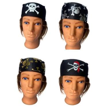 Imagem de Chapéu Coquinho Pirata Com Bandana Sortido Carnaval -1 Un - Blook