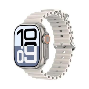 Imagem de Relógio Inteligente GPS NFC Bluetooth De 2,04 Polegadas Para IOS, Home