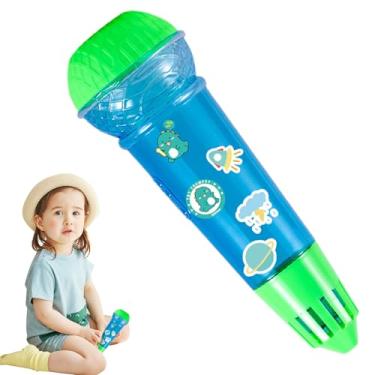 Imagem de Rrlihjgu Microfone Echo Para Crianças - Microfone Amplificador De Voz Com Eco - Brinquedo Educativo Canto para Desenvolvimento da Fala | Uso Em Casa Viagem Festa Sala De Aula E Exterior