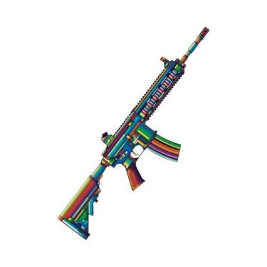 Imagem de Pôster De Arte De Parede PUBG Jedi Gun Para Quarto Infantil, Pintura E