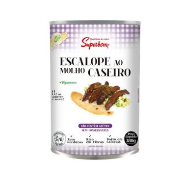 Imagem de Escalope ao Molho Caseiro Vegan 380g - Super Bom