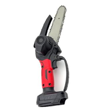 Imagem de Mini Motosserra EléTrica PortáTil,Motosserra EléTrica PortáTil De 6 Polegadas Com 2 Baterias E Carregador,Motor Sem Escova Com Velocidade AjustáVel Para Aparar áRvores De Jardim