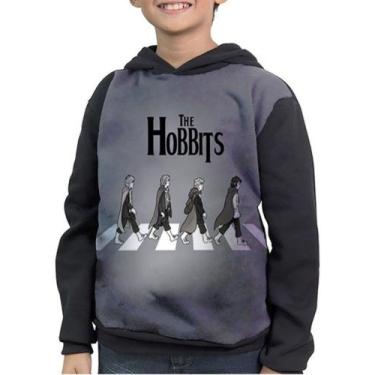 Imagem de Casaco Moletom Infantil The Hobbit The Beatles - smoke, Preto, 12